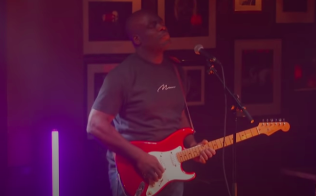 Performing with Omar at Ronnie Scott's London